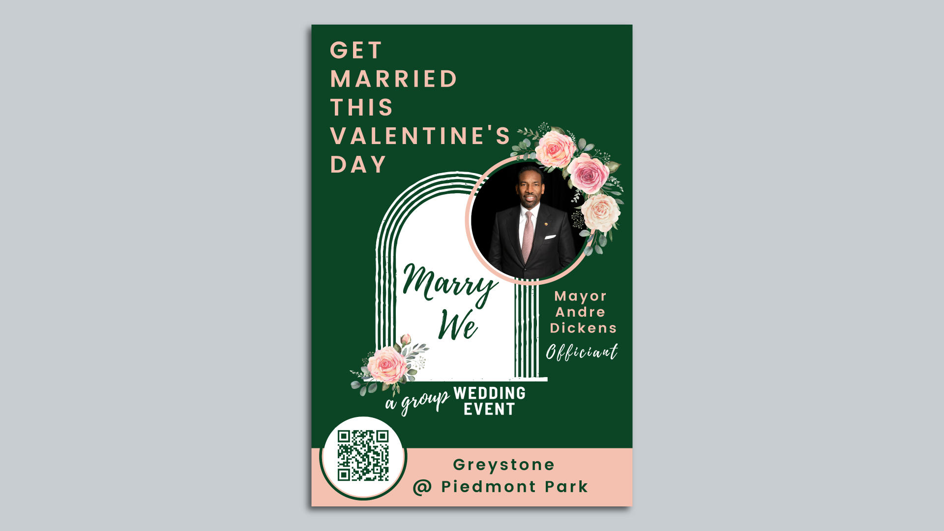 Marry We event poster 