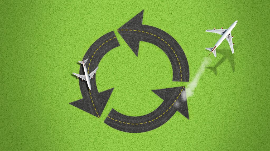 Airports embrace renewable energy to cut air travel emissions