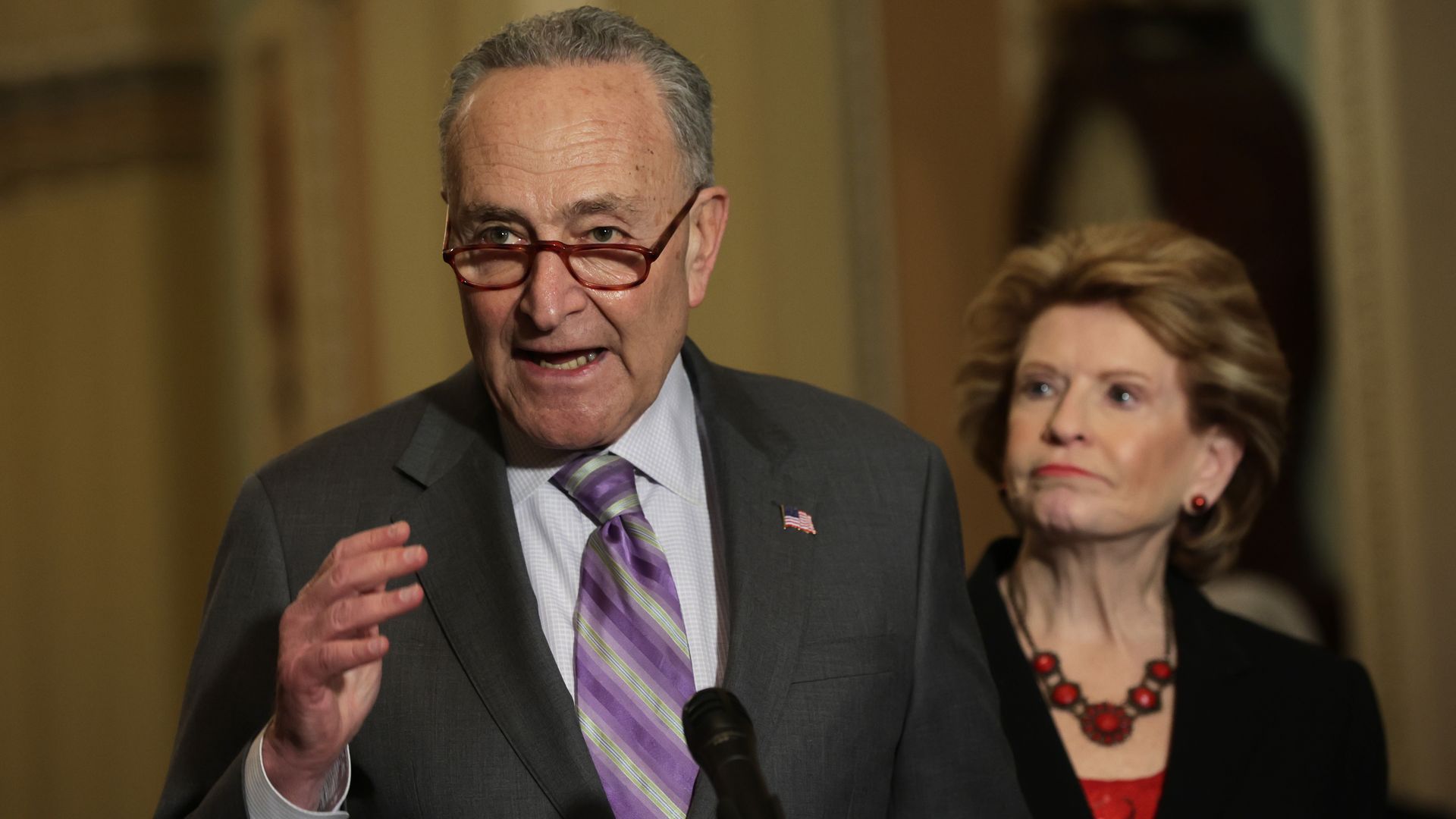 Senate Majority Leader Chuck Schumer