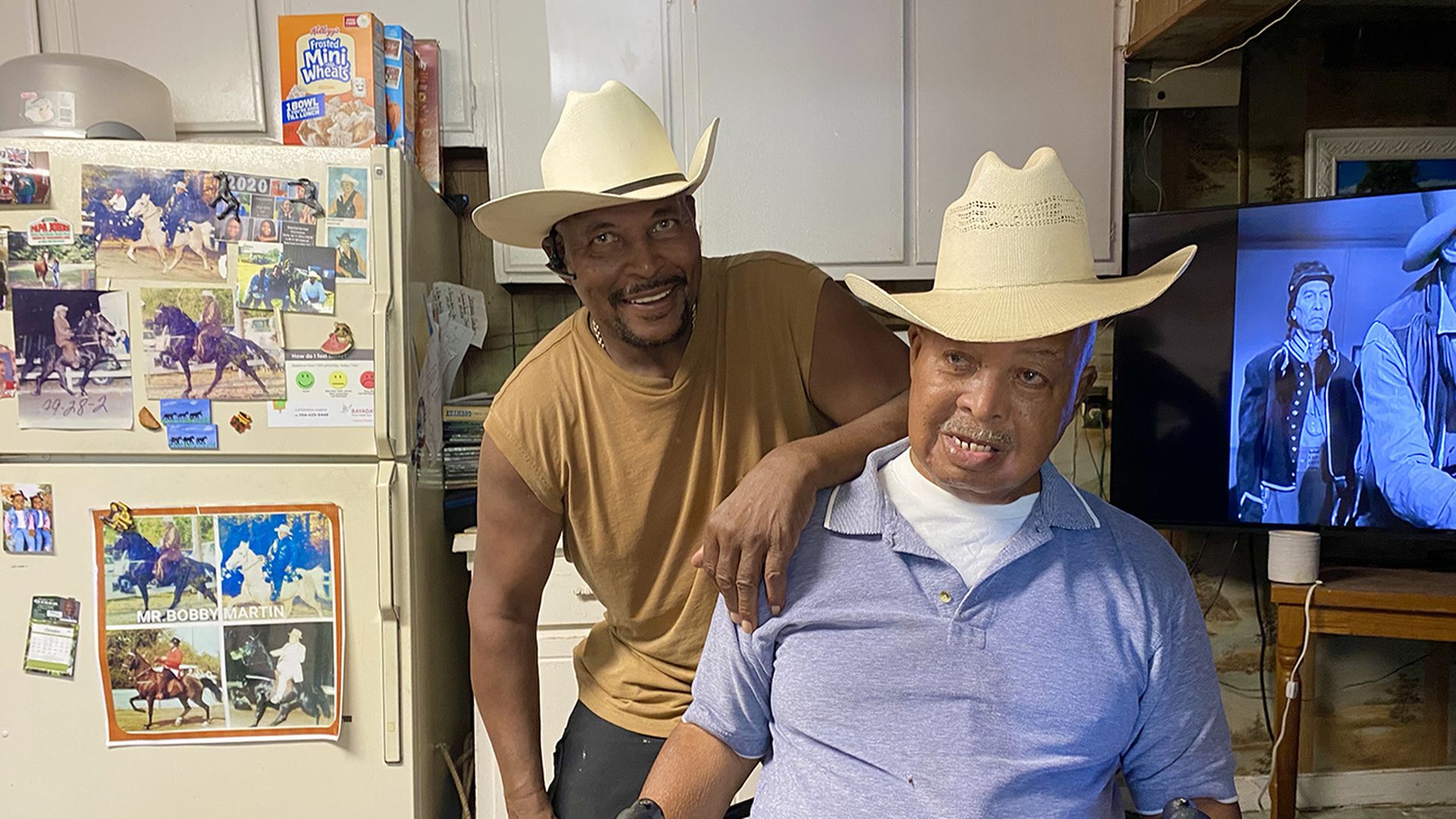 Bobby and Ron Martin, big m stables, druid hills, black cowboy, charlotte