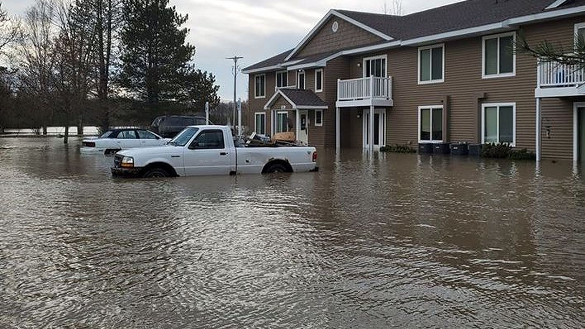 Arenac County Sheriff's Department rescue people from a flooded home