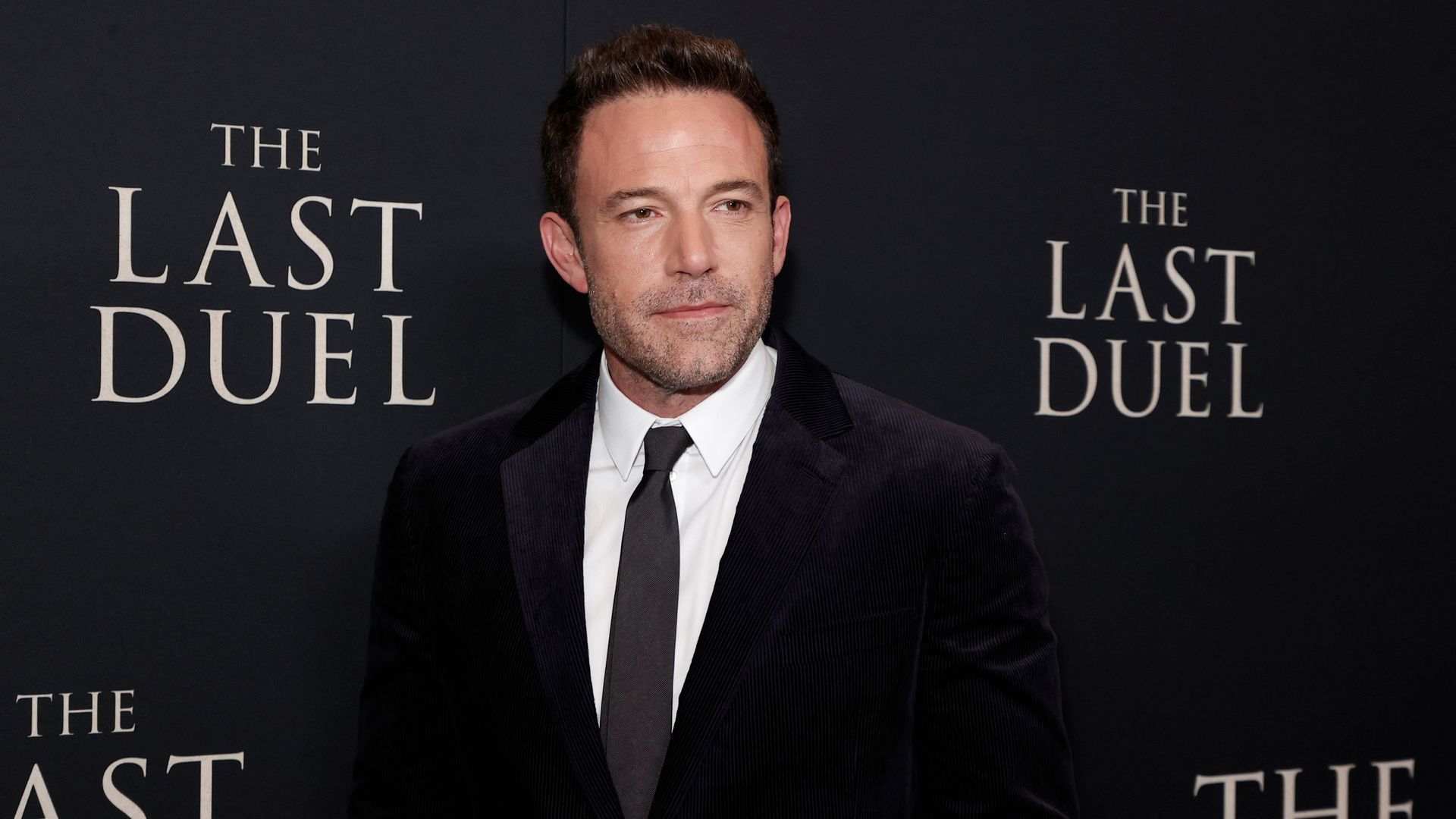  Ben Affleck attends "The Last Duel" New York Premiere on October 09, 2021 in New York City.