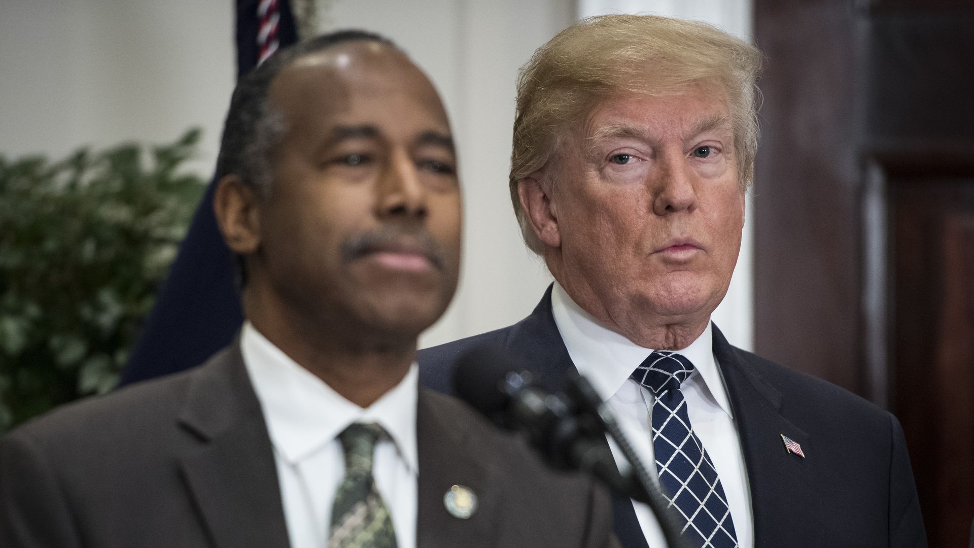 President Trump and Ben Carson