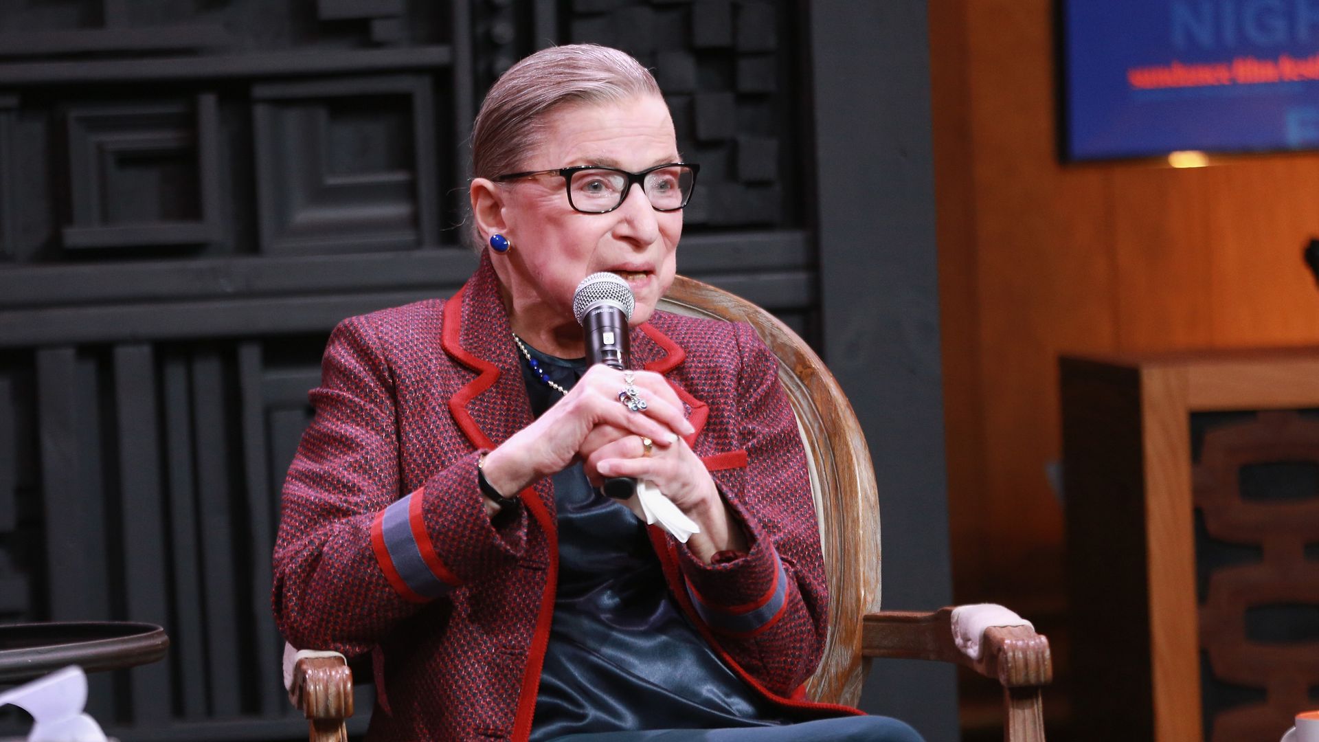Ruth Bader Ginsburg.