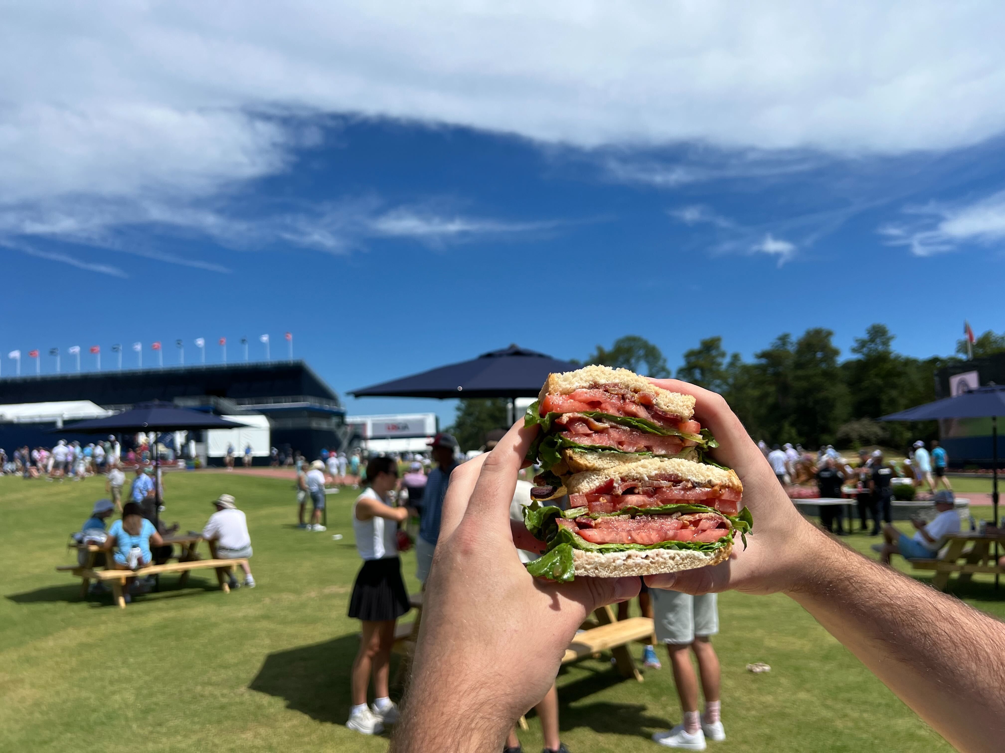 A Merritt's sandwich at the U.S.