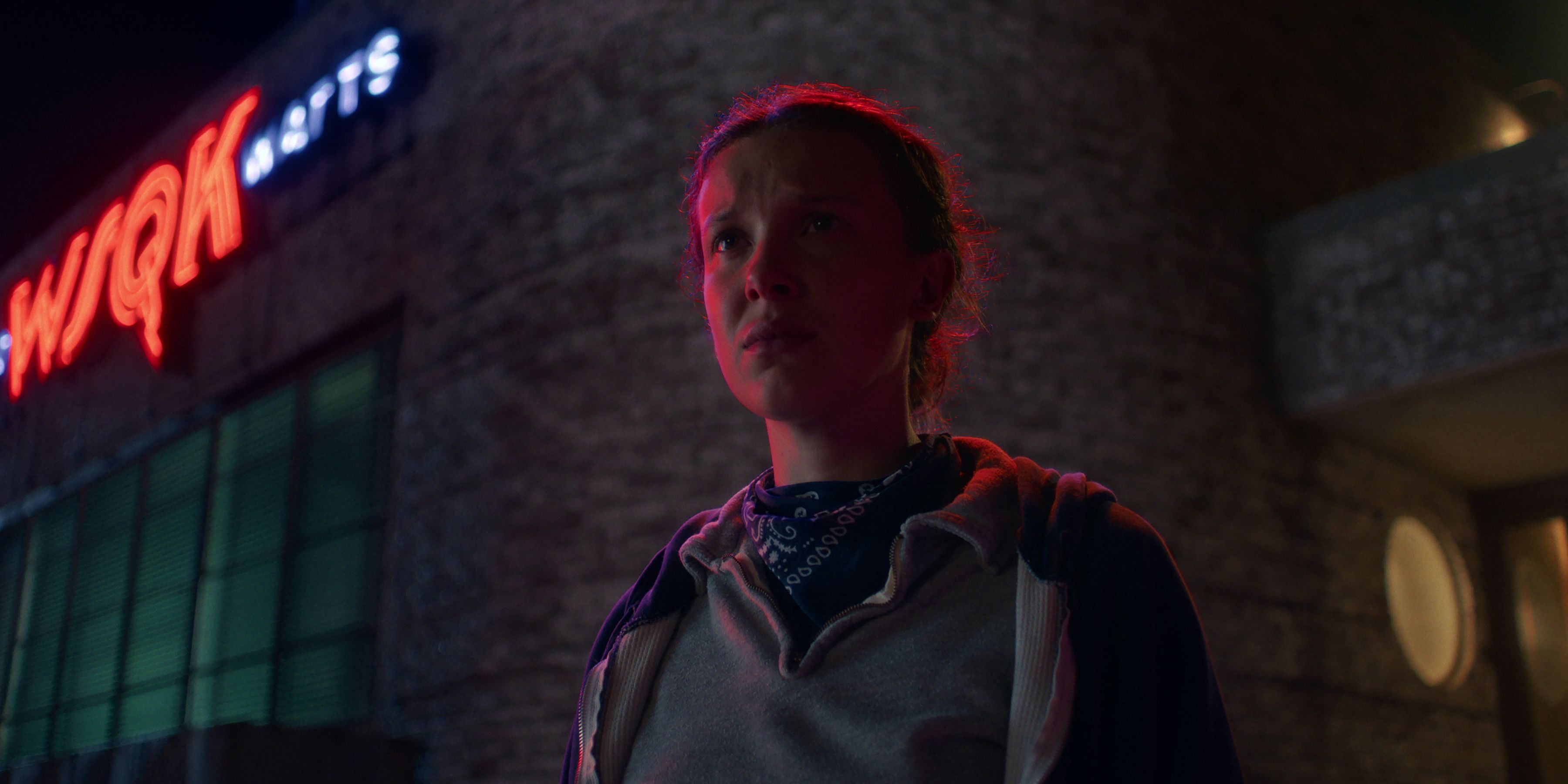 WSQK in Stranger things Netflix