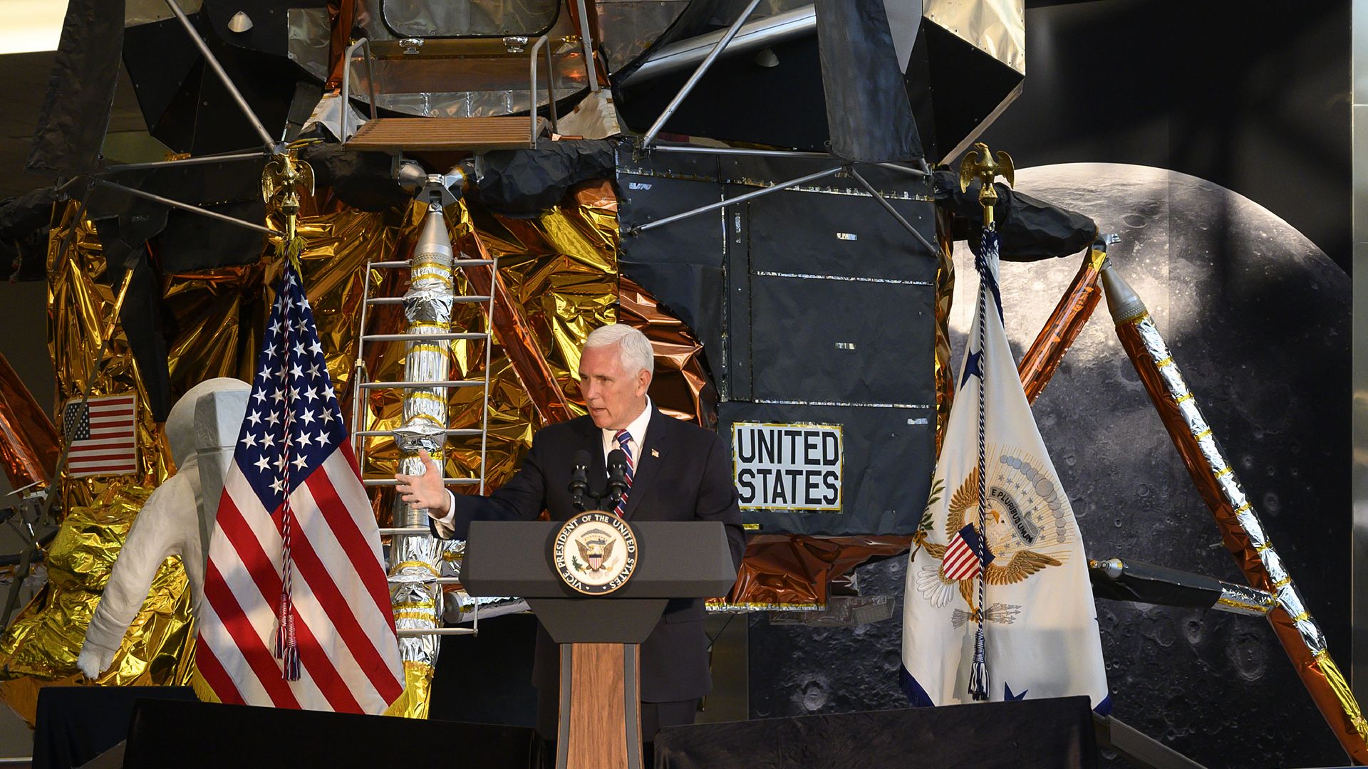 US Vice President Mike Pence speaks  in Washington, DC, on July 16.
