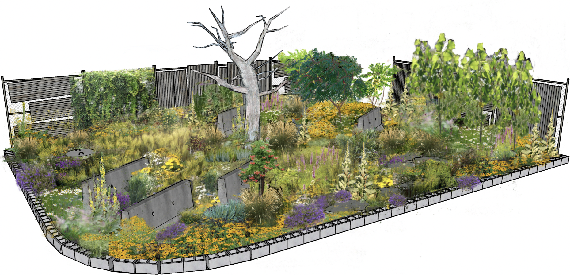 A rendering of Kelly Norris' "A Beautiful Disturbance."