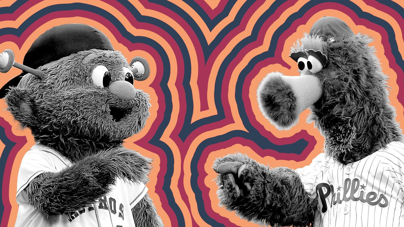 Meet the World Series mascots: The Phillie Phanatic and Orbit