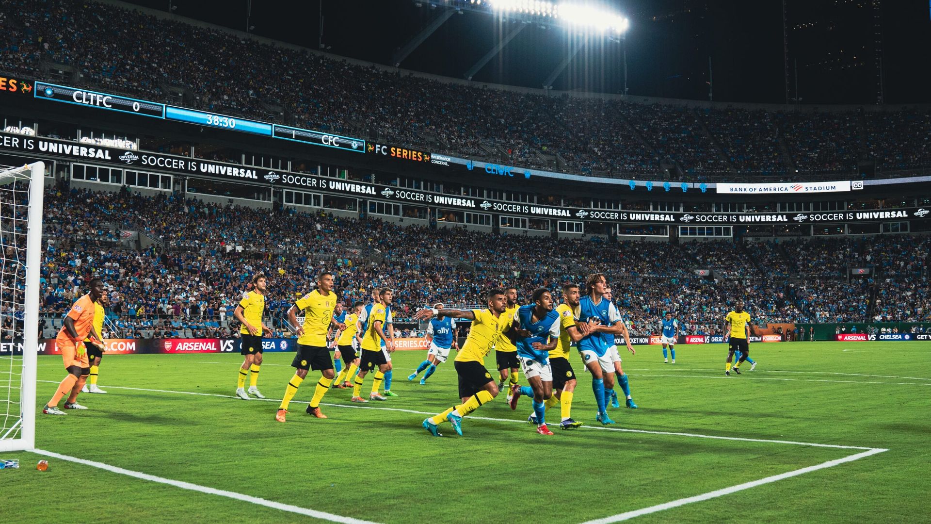 A Charlotte FC soccer game