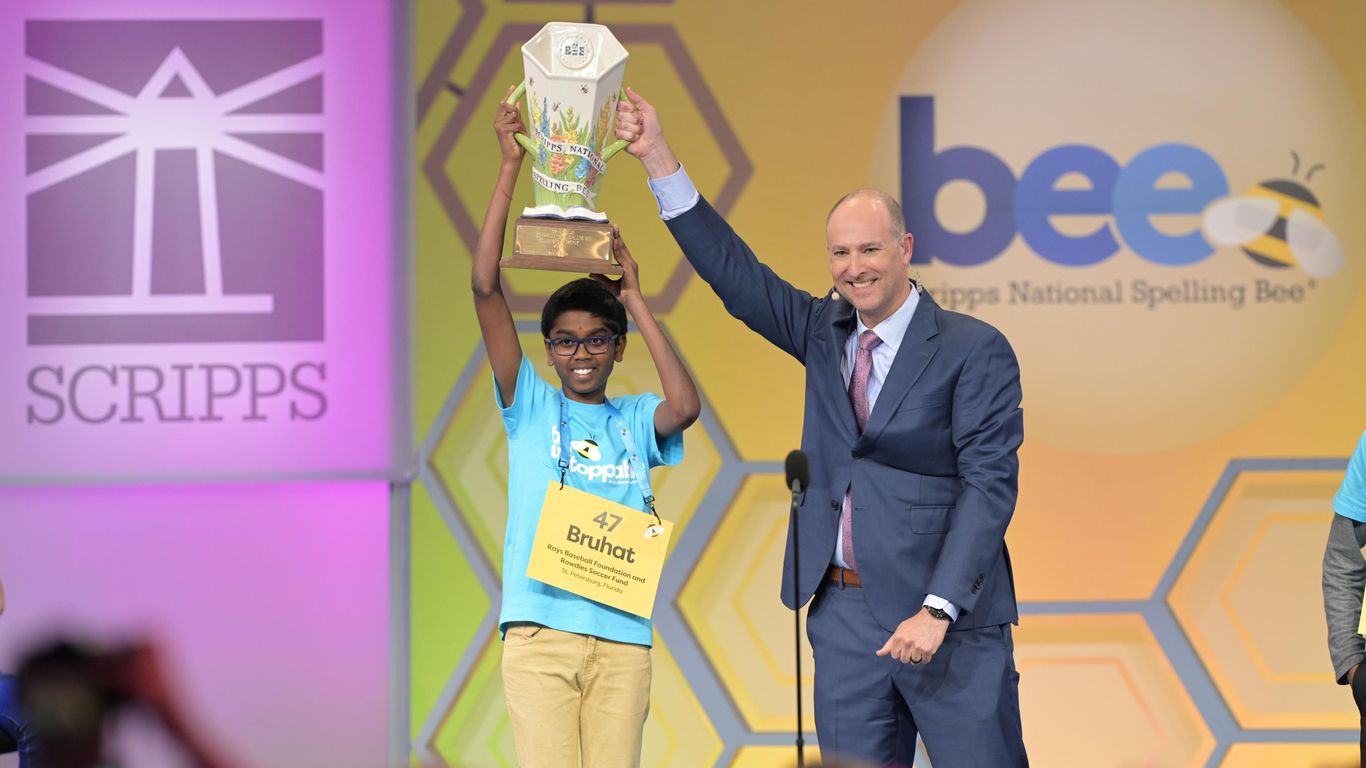 12-Year-Old Bruhat Soma Sets Record with 29 Correct Words in Scripps National Spelling Bee Spell-Off