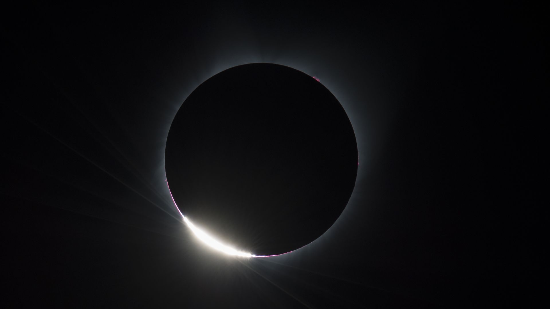 Photo of the eclipse