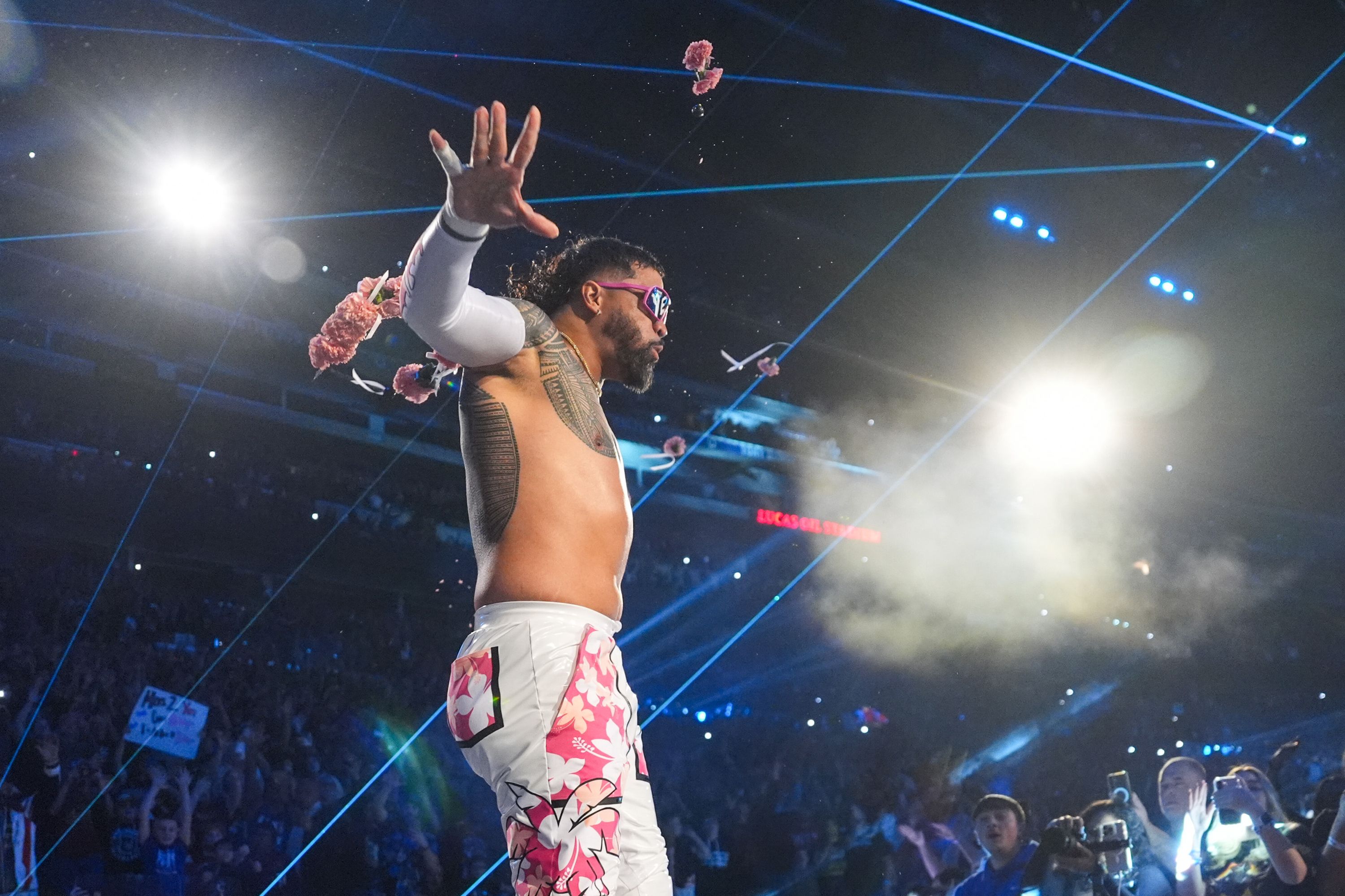 In photos The WWE Royal Rumble in Indy Axios Indianapolis