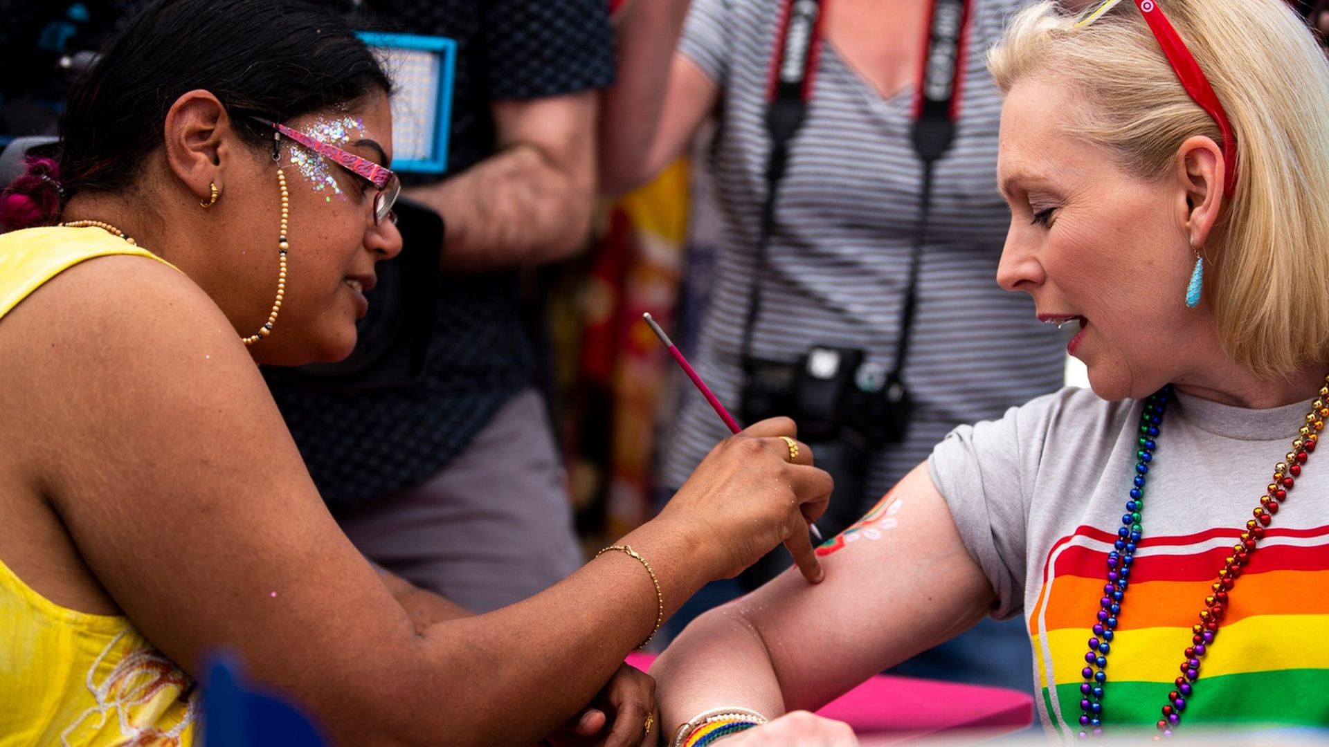 Kirsten Gillibrand at Capital City Pride