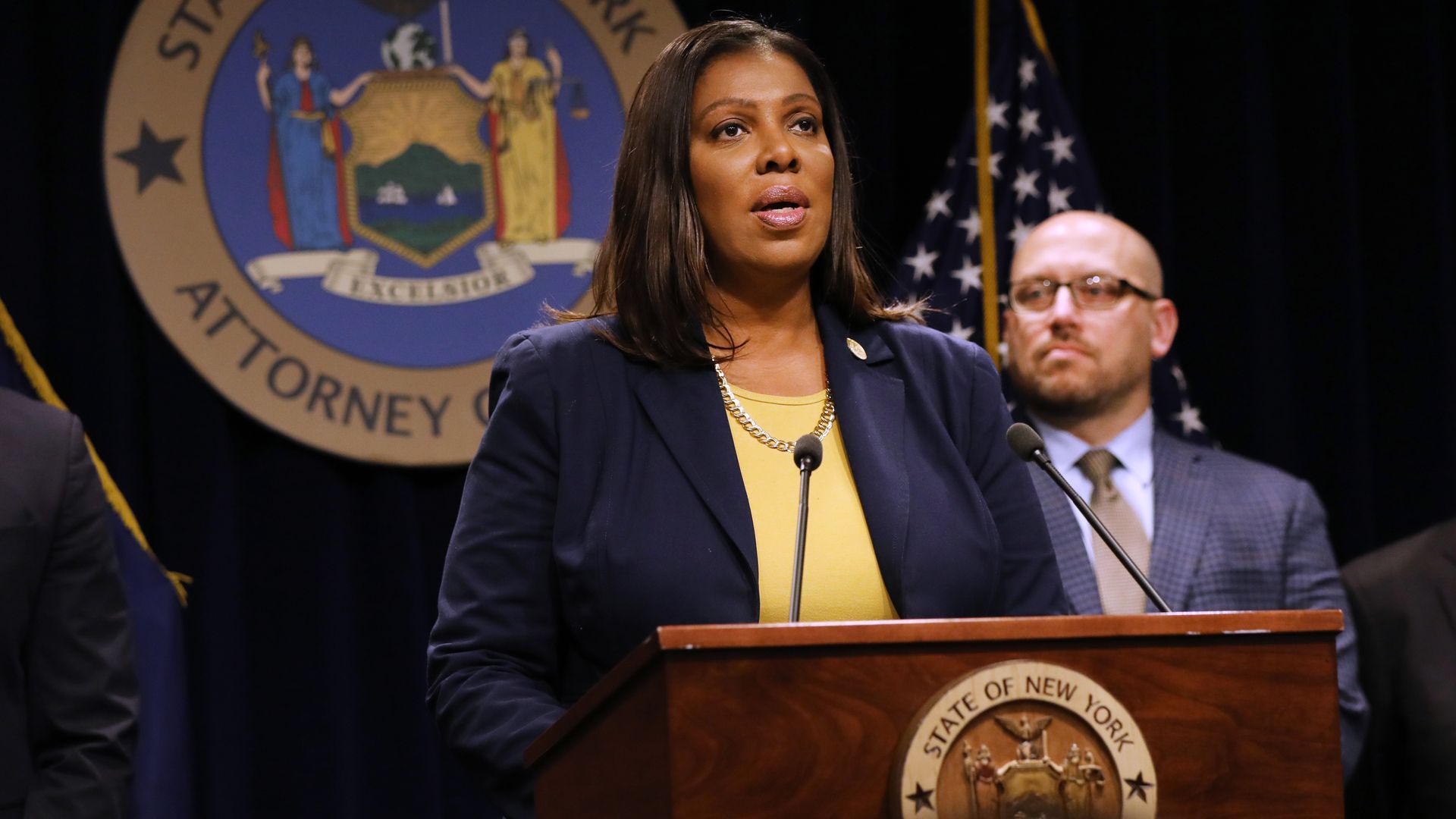 New York State Attorney General Letitia James.