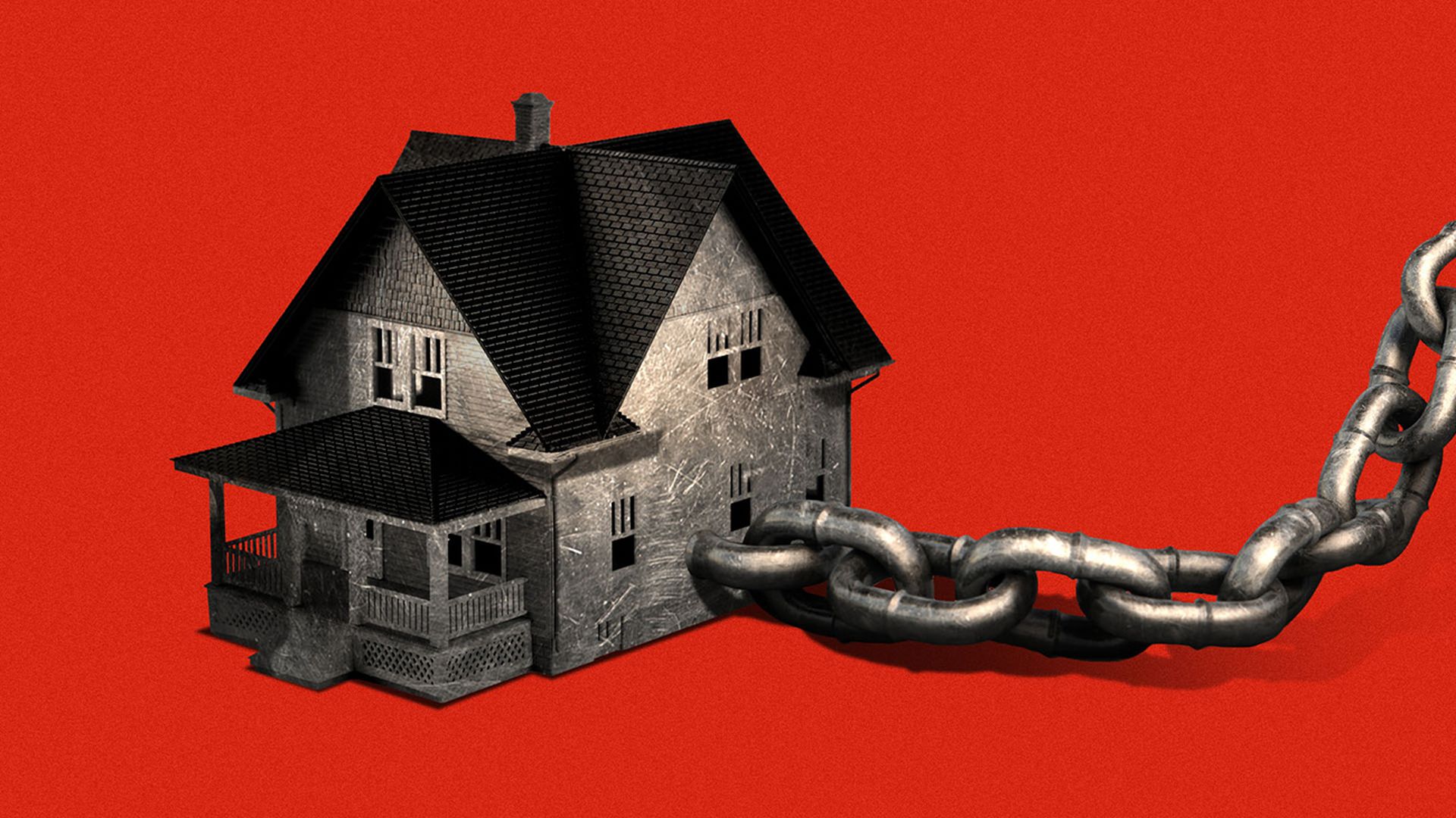 Domestic violence during the pandemic: Illustration- Sarah Grillo:Axios