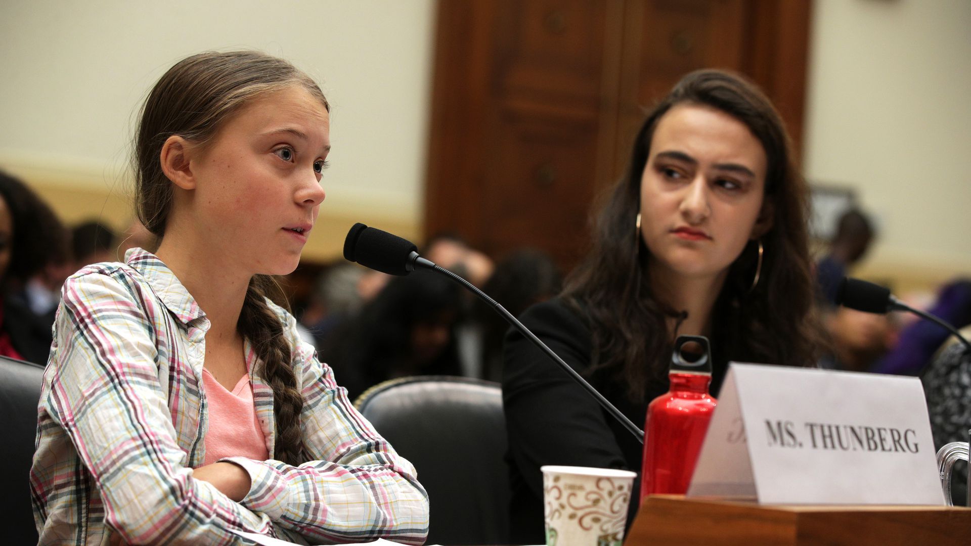 Greta Thunberg to Congress: "Listen to the scientists" on global warming - Axios