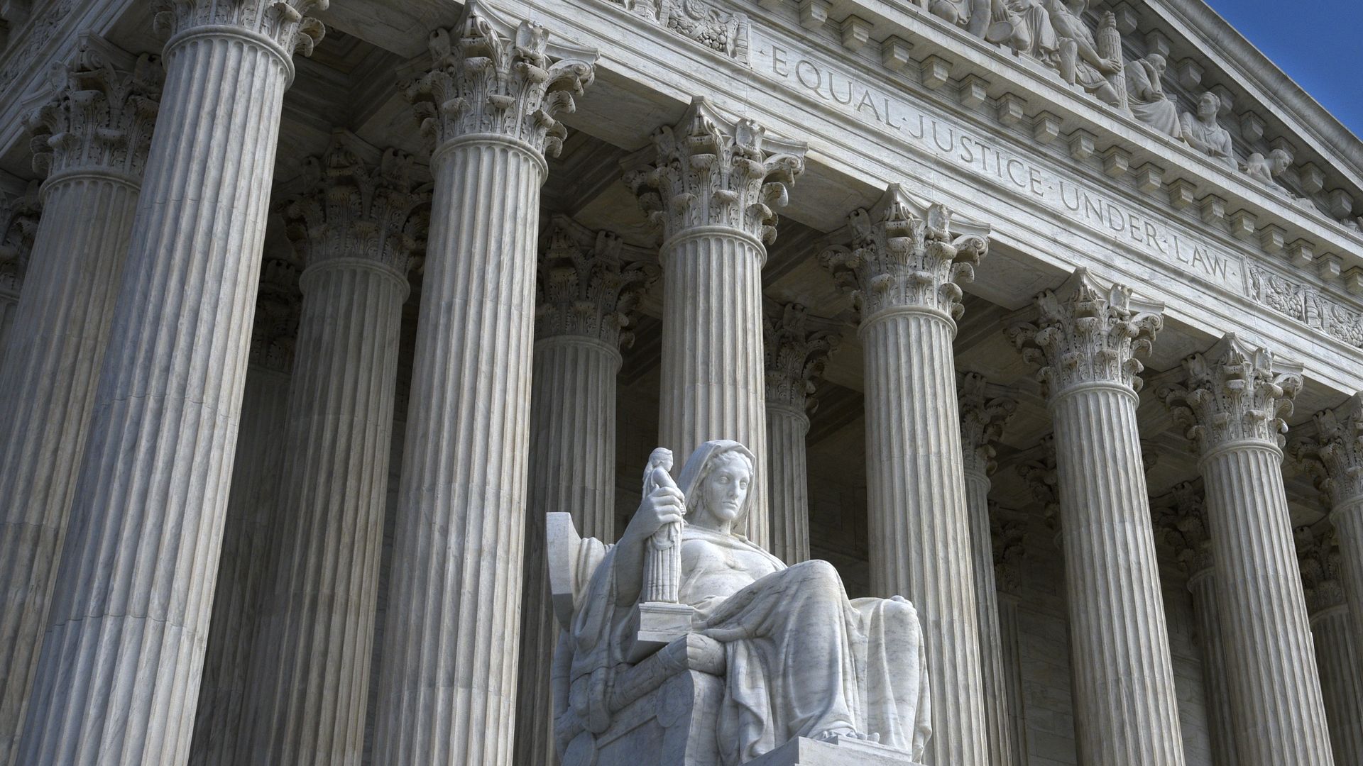 The U.S. Supreme Court Building in Washington, D.C