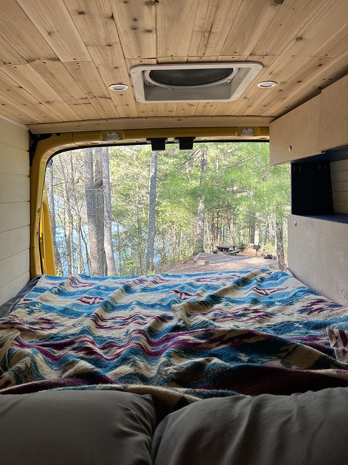 van life charlotte camping