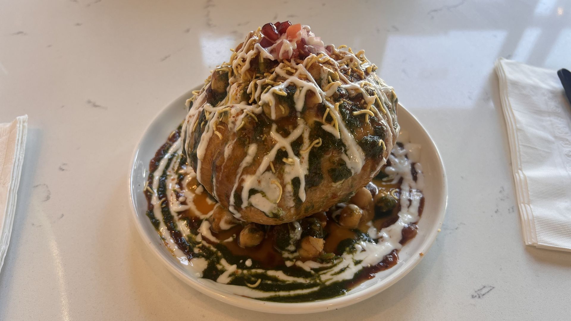 Gappa chaat from Food Street in Clintonville