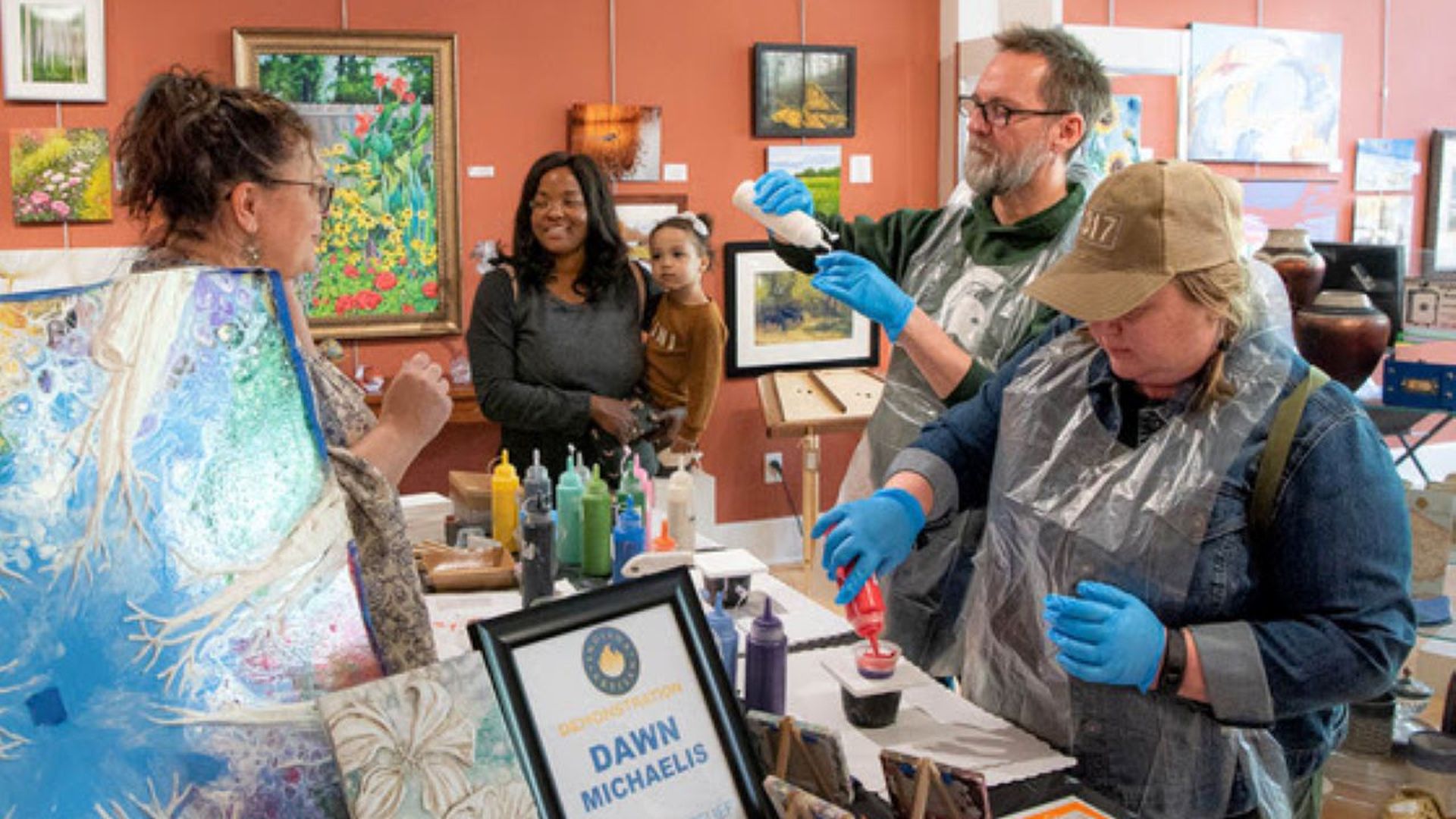 Carmel artists working