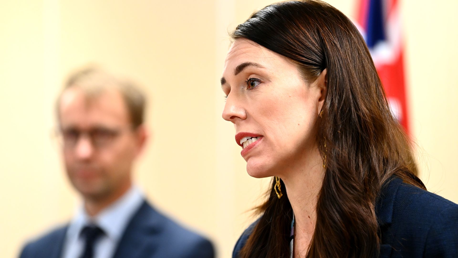 Prime Minister Jacinda Ardern and Director-General of Health Ashley Bloomfield announce that the quarantine free travel arrangement with Australia will be suspended for eight weeks.