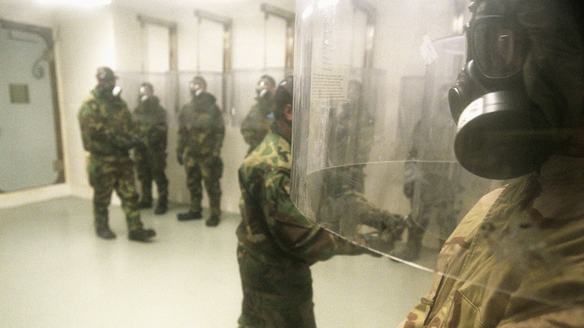 Live sarin and VX nerve agent training 