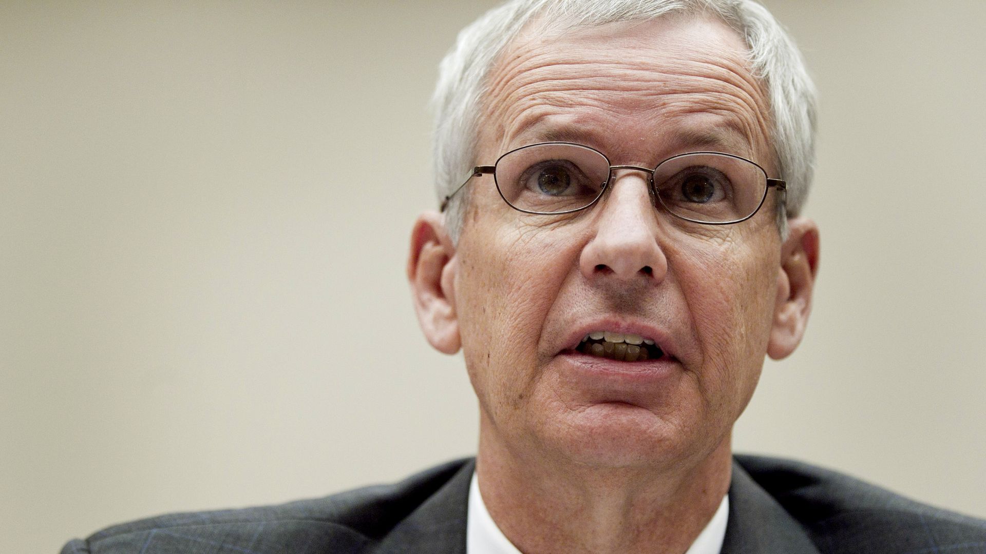 Dish Network chairman Charlie Ergen speaking during a congressional hearing in June 2012.