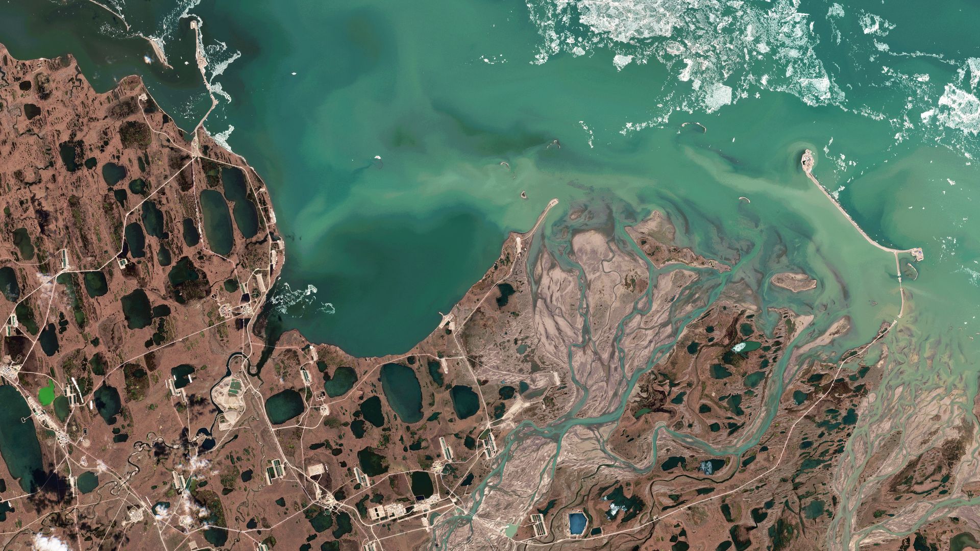 Prudhoe Bay, North Slope Borough, Alaska.