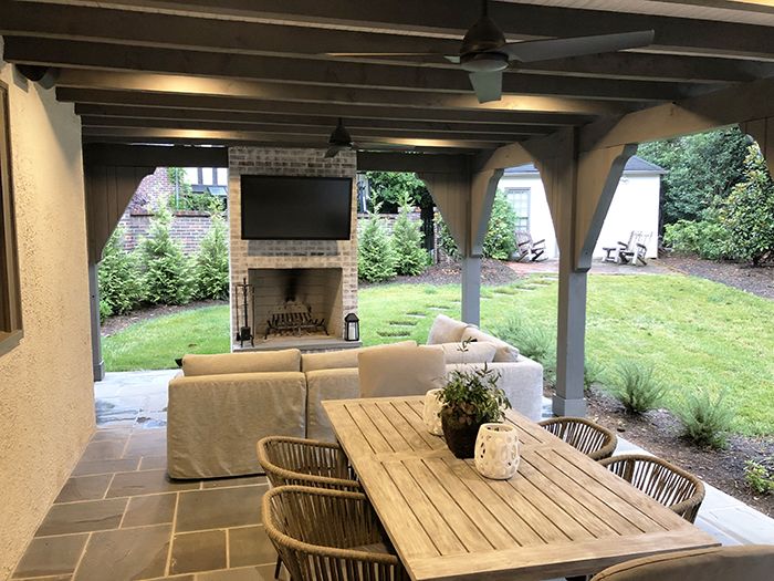Home of the Year 2019 moder turdor concept outdoor living area