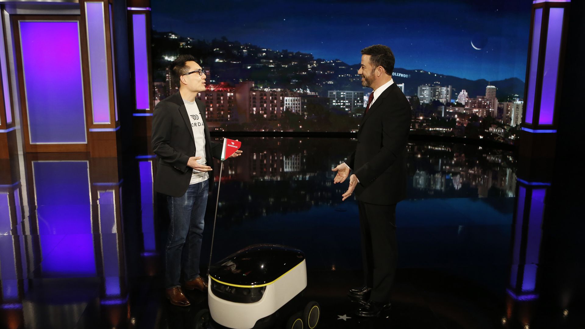 DoorDash CEO Tony Xu on Jimmy Kimmel Live