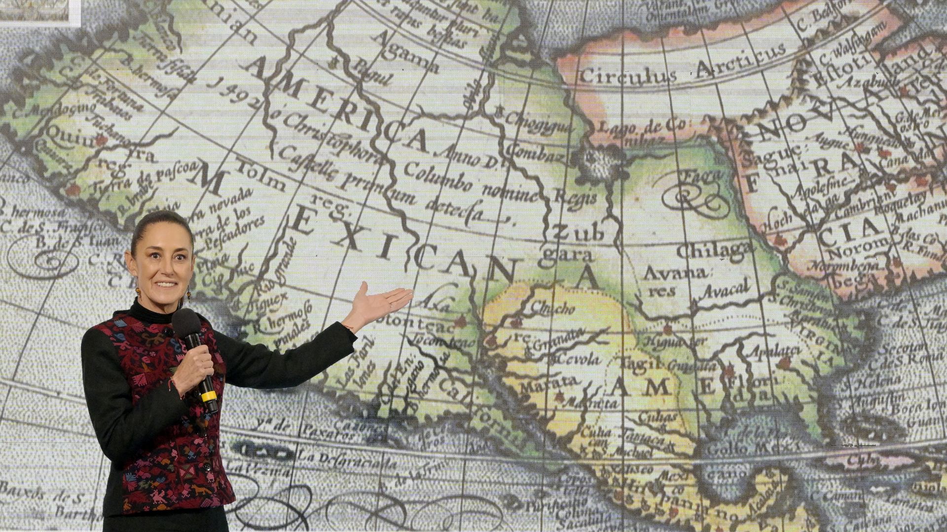 MEXICO’S COOL PRESIDENT CLAUDIA SHEINBAUM announces USA’s new name: América Mexicana! 🥳
