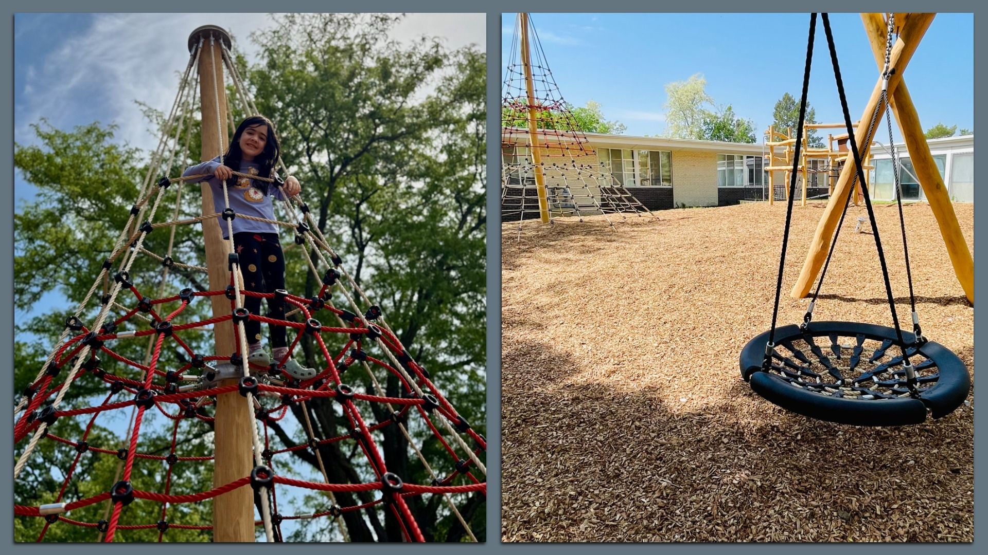 A photo of a playground.