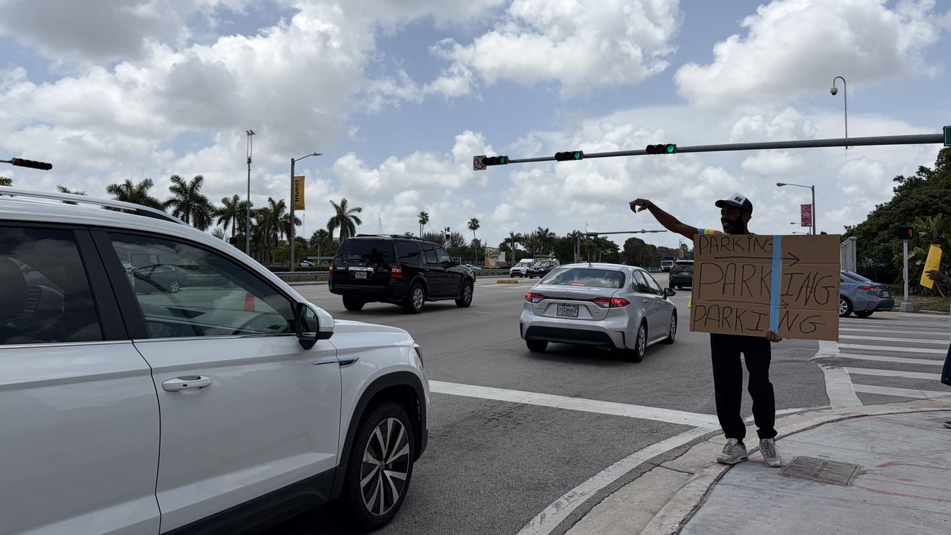 World Cup side hustle: Miami Gardens residents park cars for extra cash