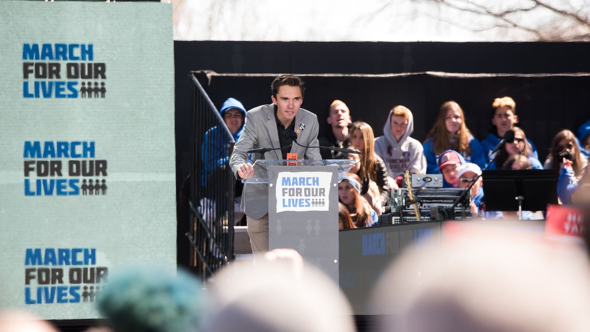 David Hogg at the March for Our Lives