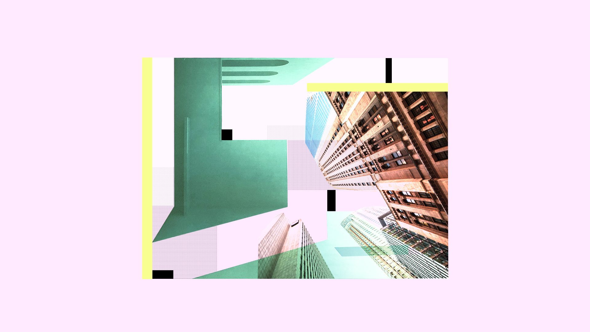 Collage of architectural photos