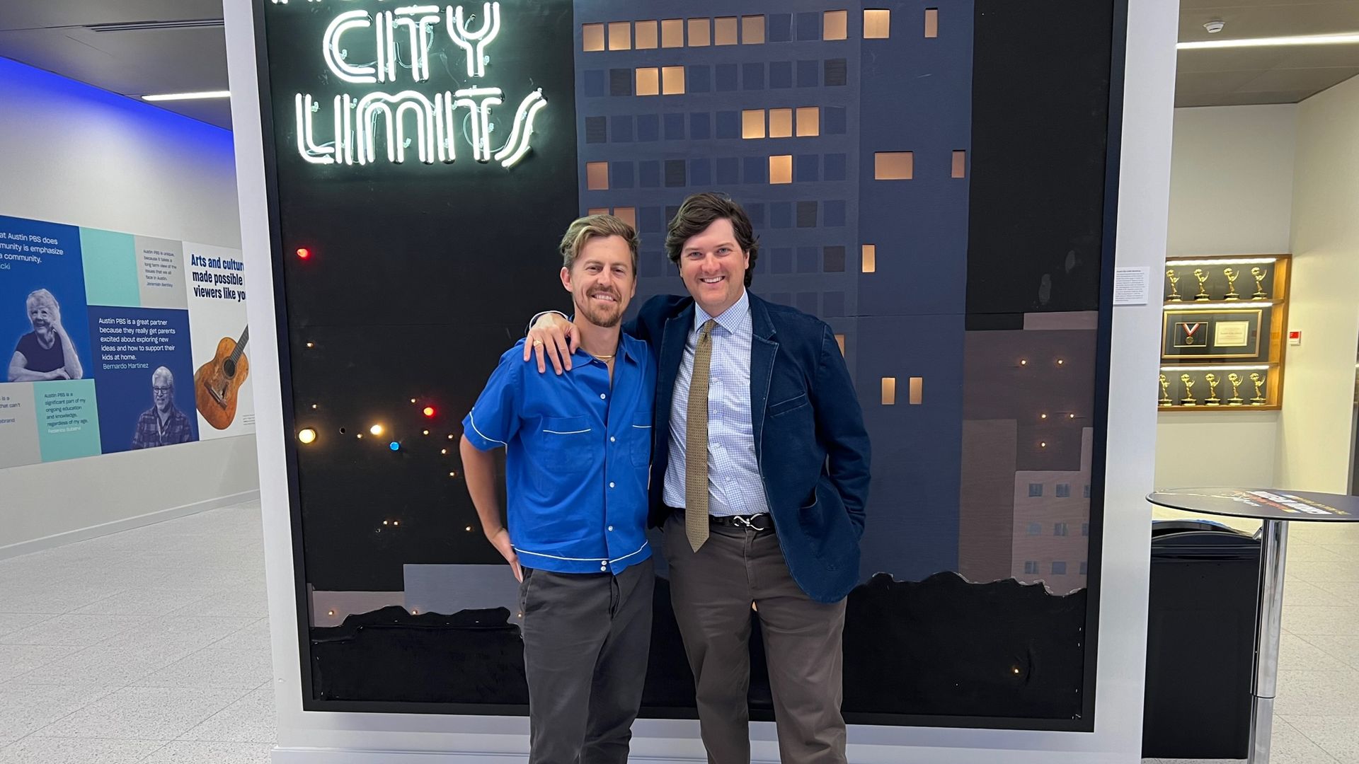 Alex Moffat and Frank Ward