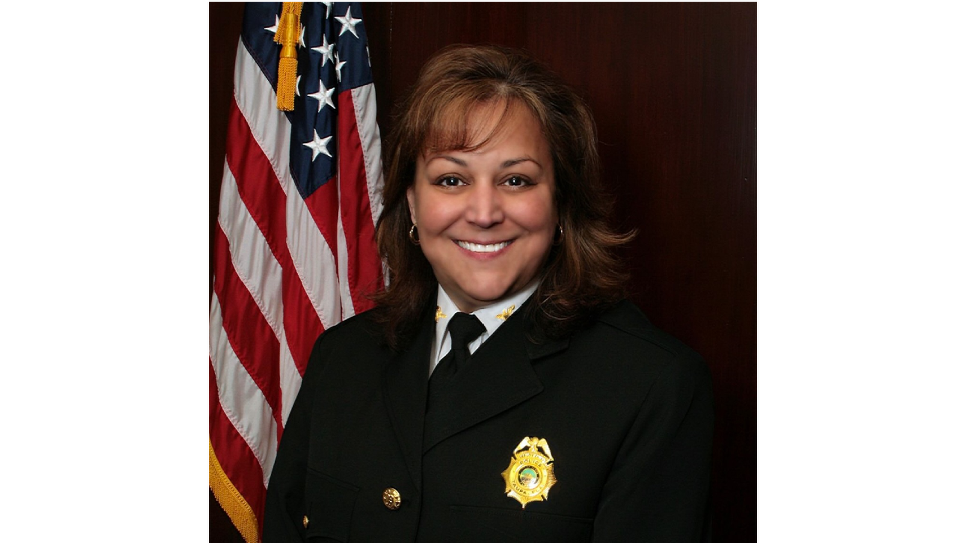 A headshot of new Tampa police chief Mary O'Connor