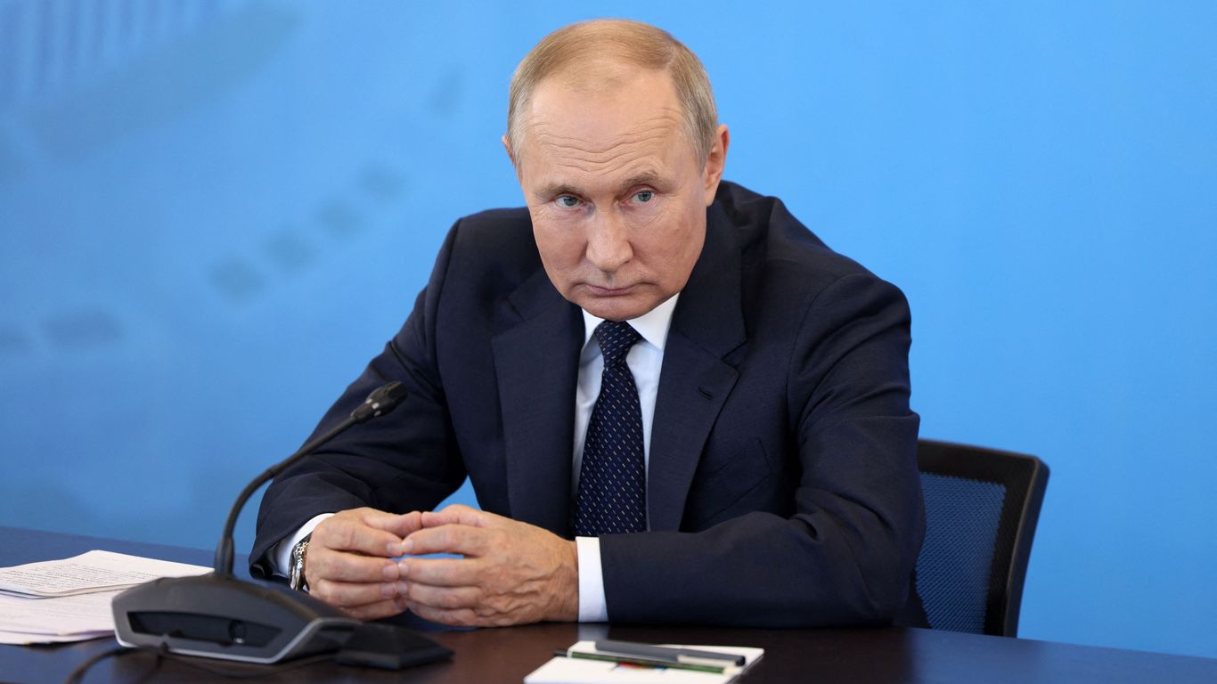 Putin says "mistakes" must stop as some Russians resist draft - Axios