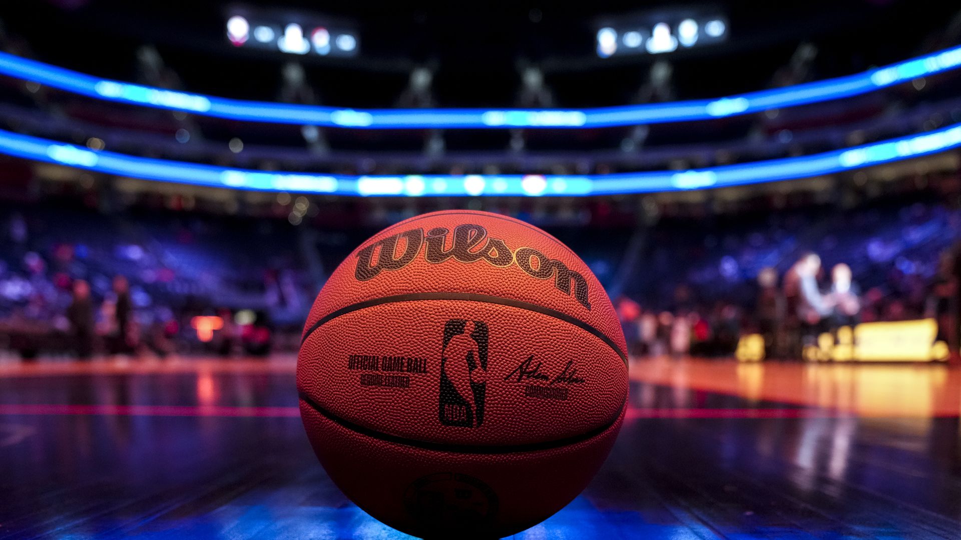 Image of an NBA basketball