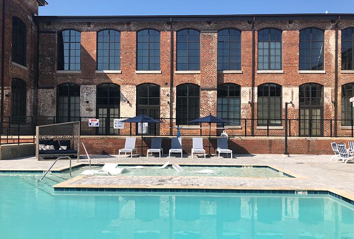 Lofts at Hawthorne Mill pool