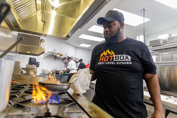 Chef Michael Bowling. Photo: Peter Taylor/PT Pix