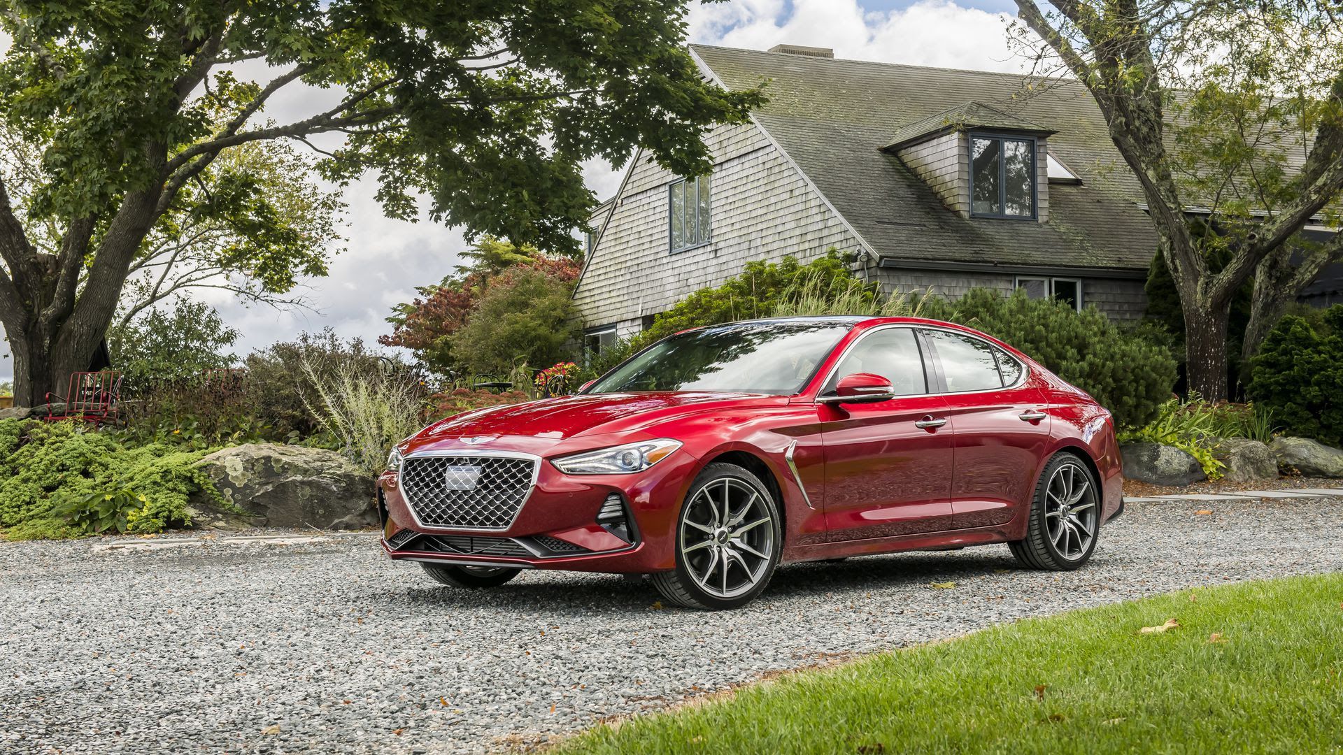 What We Re Driving Genesis G70 Rwd Sport Axios