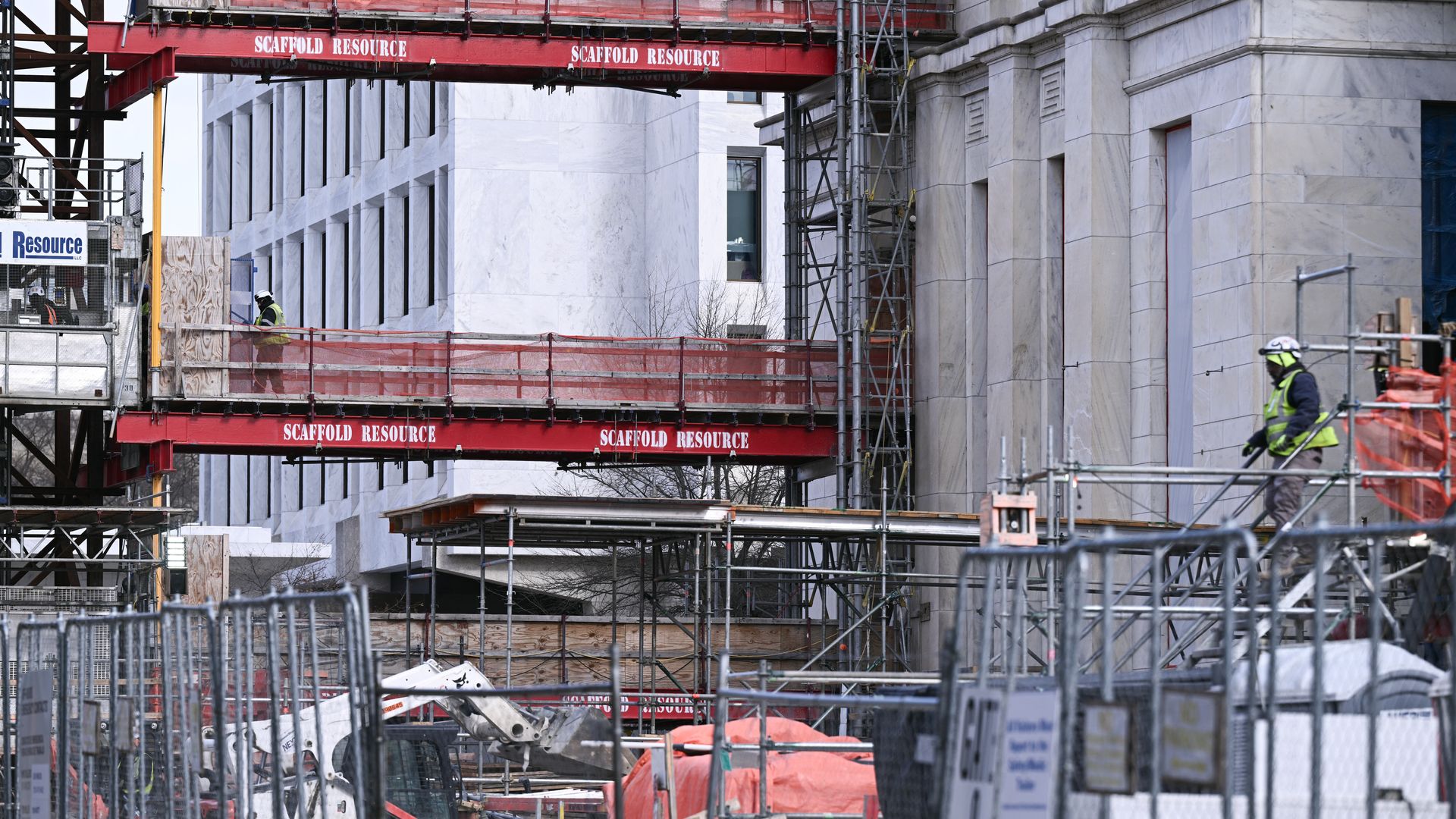 The Federal Reserve building renovation