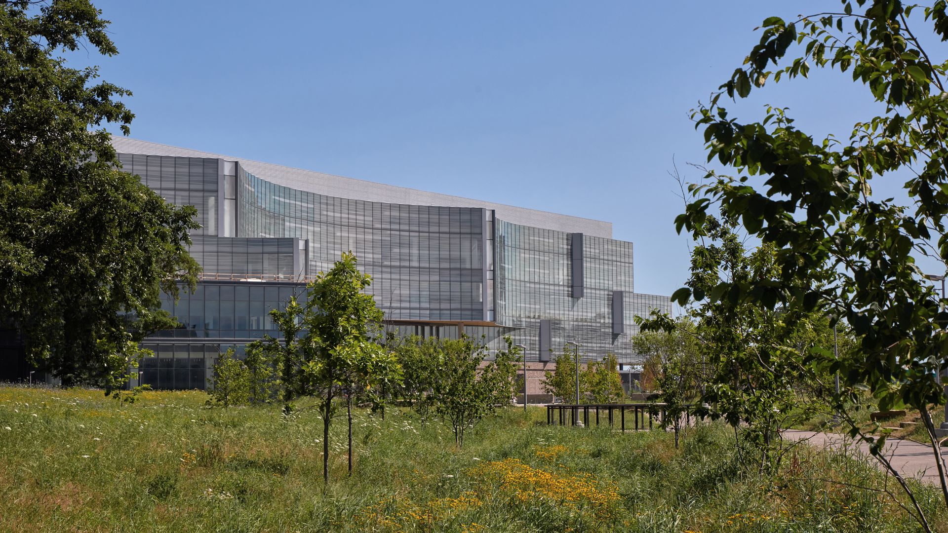 Ford's new world headquarters in Dearborn.
