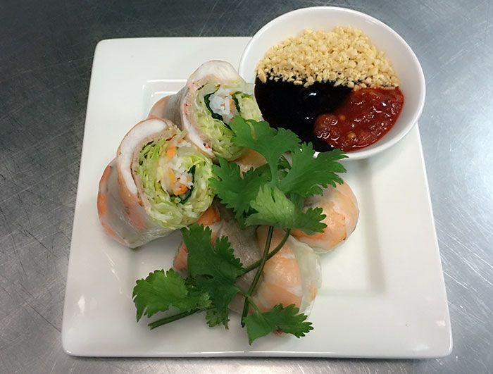 spring-rolls-at-ipho-charlotte