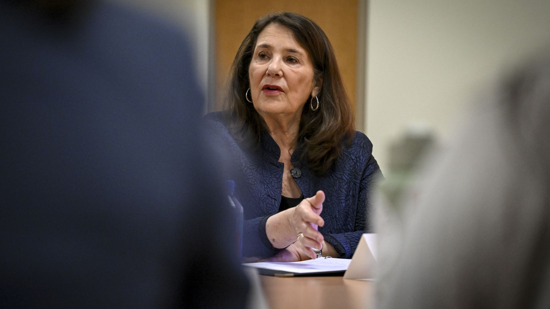 U.S. Rep. Diana DeGette (D-Denver) speaks during a roundtable in 2025. (Photo: AAron Ontiveroz/The Denver Post via Getty Images