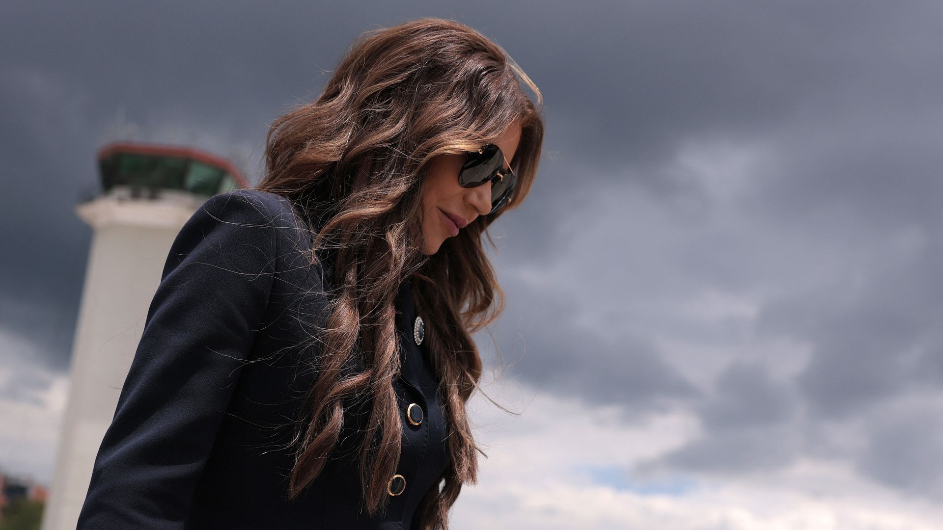 Kristi Noem heads down cloudy days