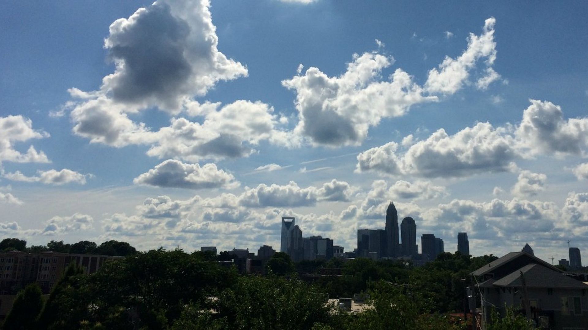 Charlotte NC skyline