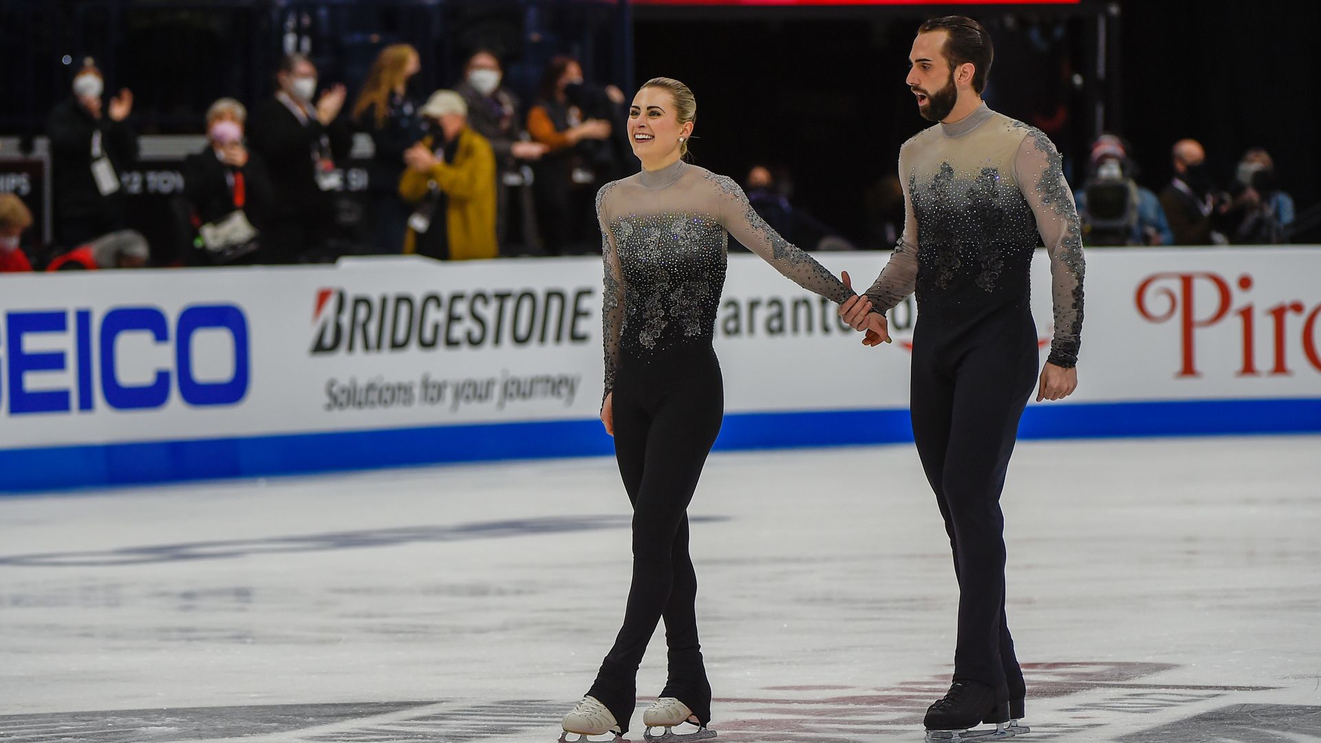 Ashley Cain-Gribble and Timothy LeDuc
